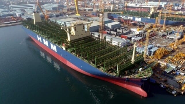 DSME container ships