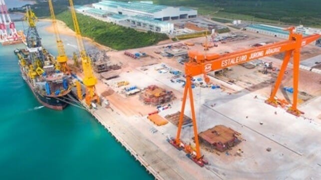 Sembcorp Brazilian shipyard