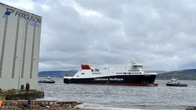 Scottish ferry Glena Rosa