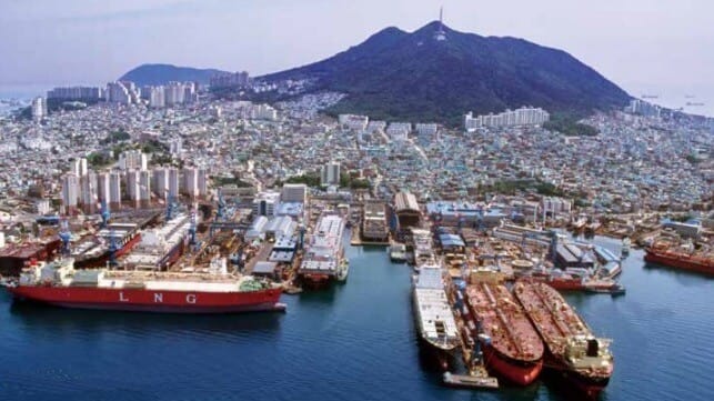 Korean shipyard