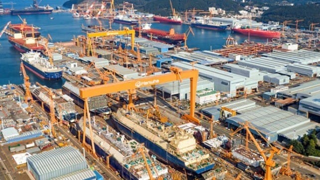 Hanwha Ocean shipbuilding