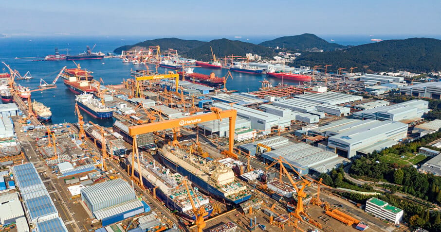shipbuilding yard