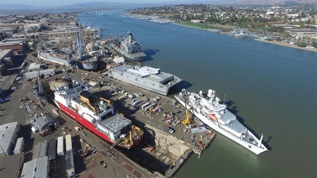 Marie Island Dry Dock California