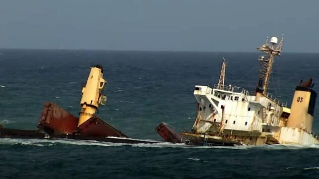 OS 35 wreck shifts