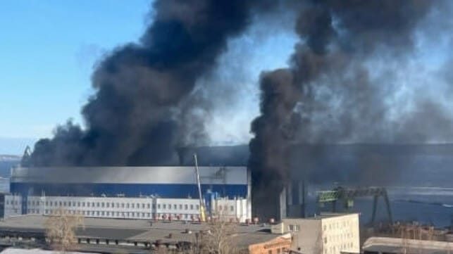 shipyard fire