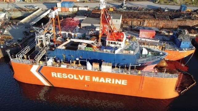 Resolve Alaska drydock