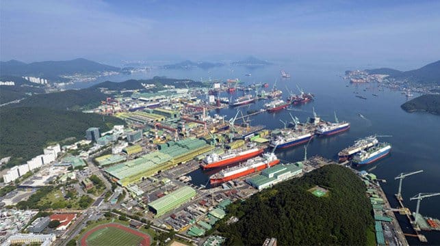 South Korean shipyard Samsung