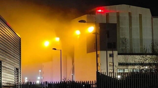 shipyard fire