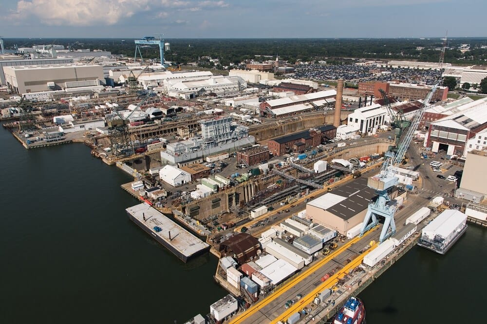 shipbuilding yard