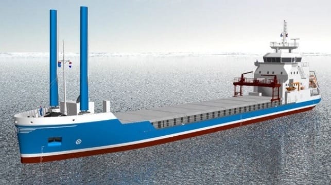 hydrogen powered bulker