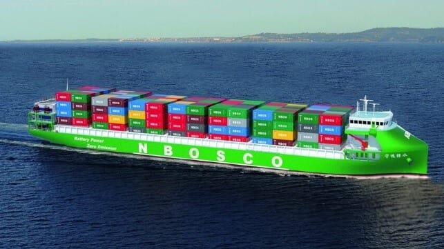 electric containership