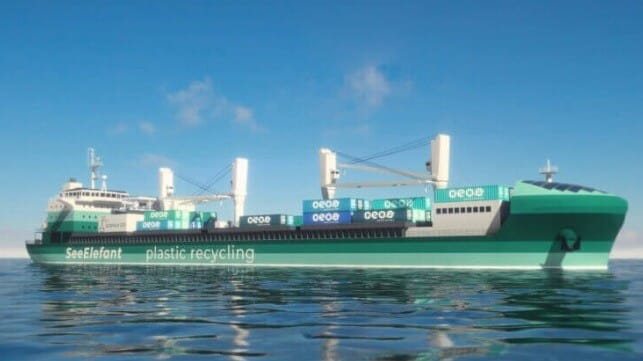 plastic recycling on bulker