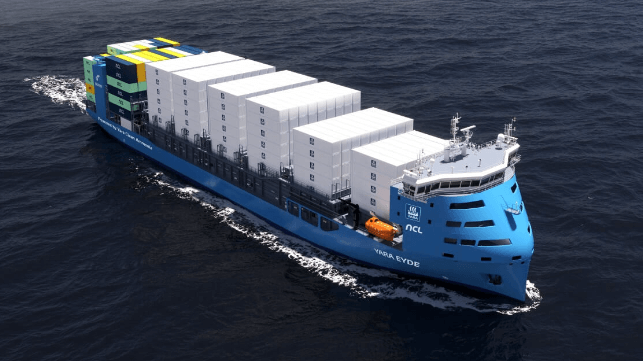 Yara ammonia powered ship