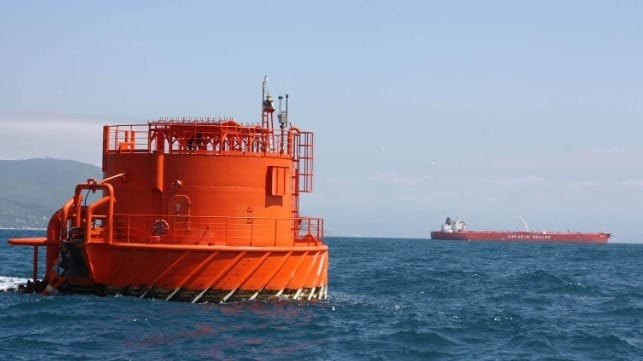 CPC single-point mooring buoy (CPC file image)