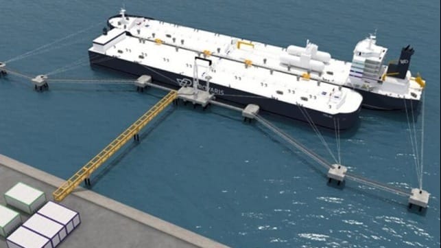 floating hydrogen storage