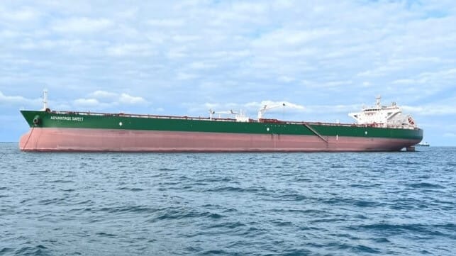 crude oil tanker