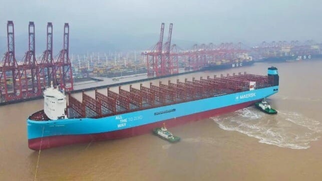 Maersk containership