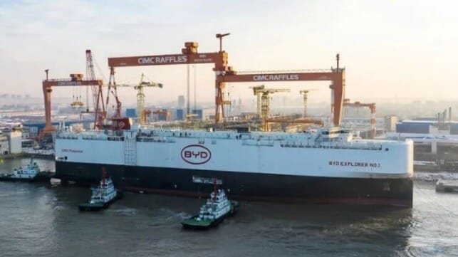 Chinese car carrier
