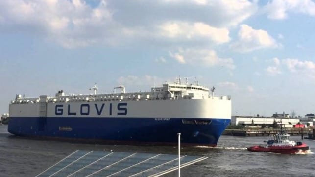 Hyundai Glovis car carrier 