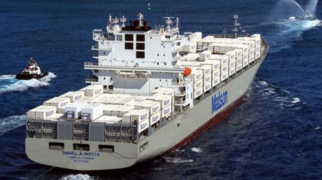 Matson aloha class boxship