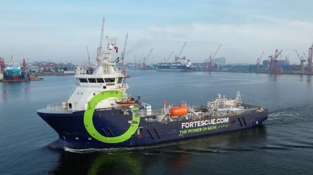 Ammonia dual fuel vessel
