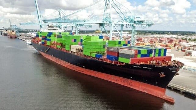 sanctioned containership