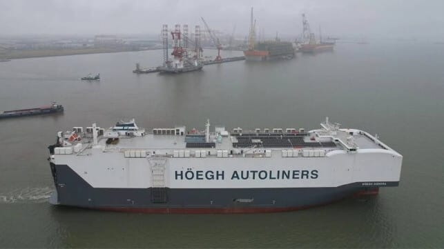 Hoegh car carrier