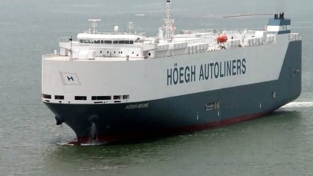 Hoegh Autoliners fined by Brazil for colusion and price fixing 