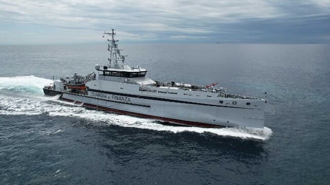 Guardia di Finanza and Damen Shipyards