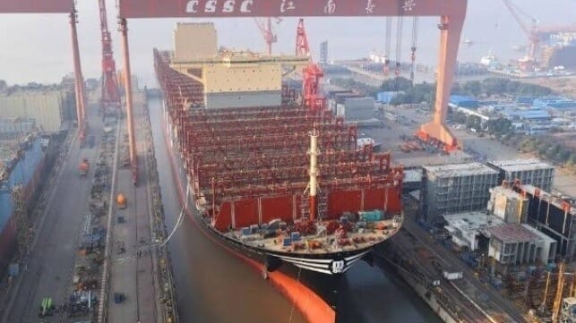 MSC containership