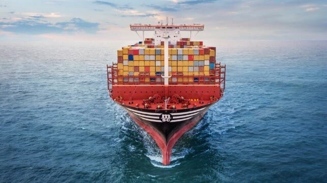 MSC containership