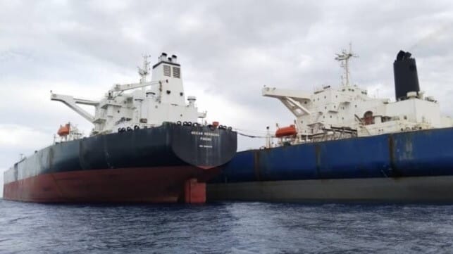 tankers involved in STS