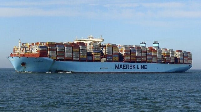 Maersk containership
