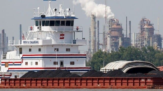 Jones act towboat and barge