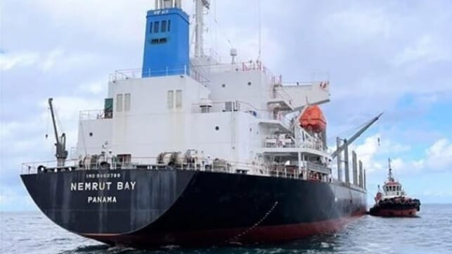 bulker aground