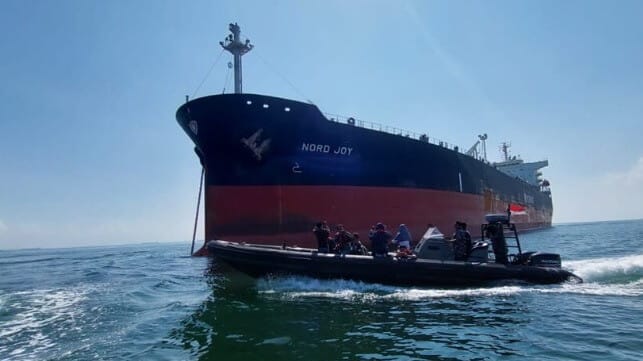 captain jailed for illegally anchoring tanker