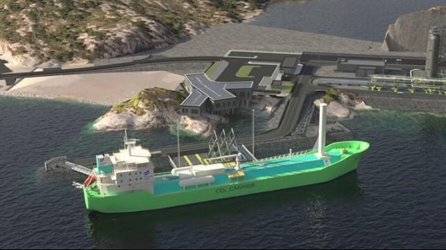 K Line to operate Norwegian CO2 carriers 