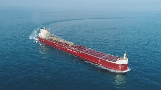Canaa's first diesel-electric laker