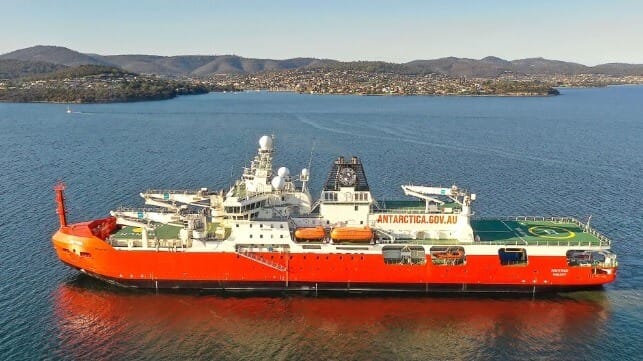 Nuyina research vessel