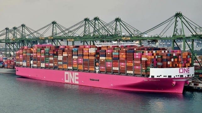 ONE containership