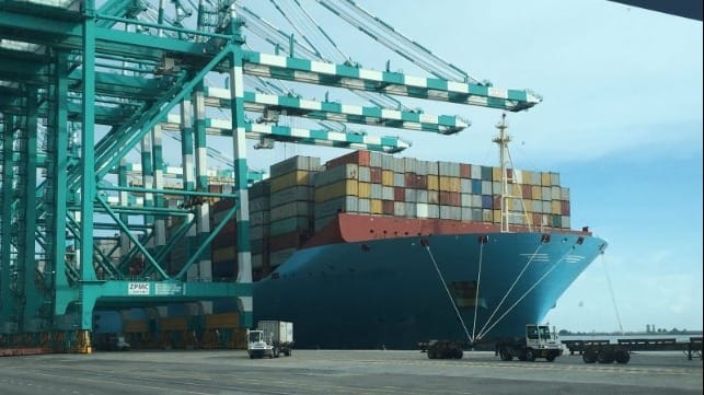 Container freight shipping rates under pressure due to volumes and capacity