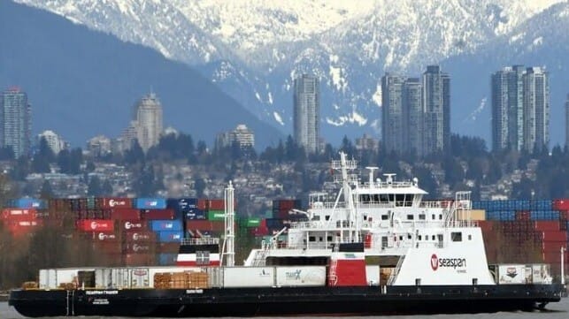 Seaspan cargo vessel