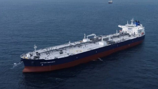 Russian oil tanker