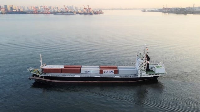 autonomous ship demonstration long distance busy waterways