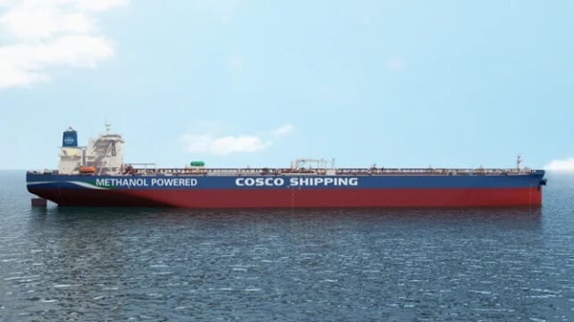 first Methanol-fuel VLCC