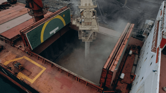 Black Sea Grain loading