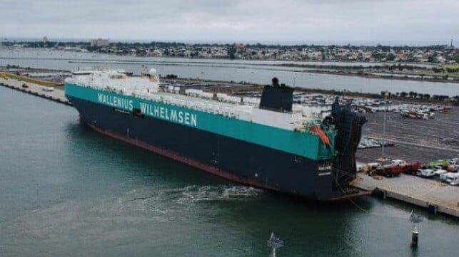 File image courtesy Wallenius Wilhelmsen