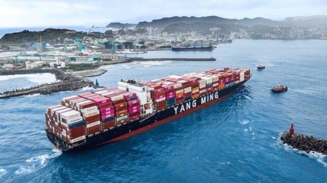 Yang Ming containership