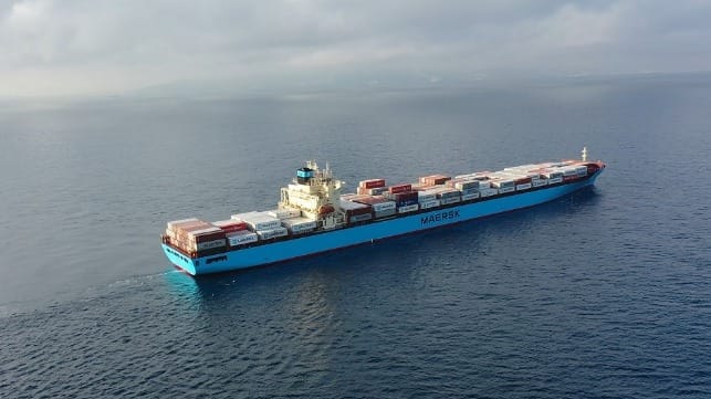 Maersk containership