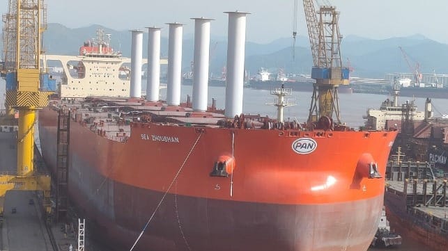 five rotor sails